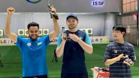 vijayveer-sidhu-secures-india-17th-paris-2024-olympic-quota-in-shooting