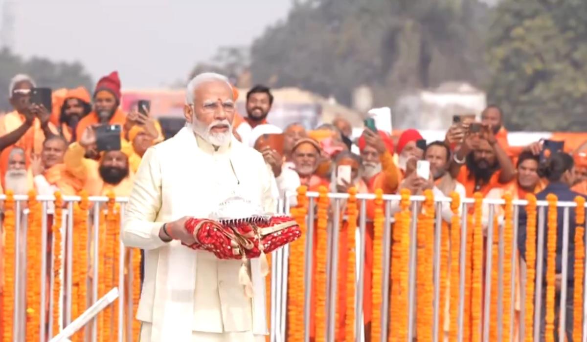 ‘What we saw in Ayodhya yesterday…’: Video note shared by Prime Minister on Ram Temple