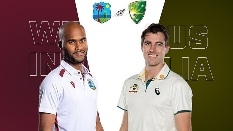 AUS vs WI 2nd Test |  West Indies added 266 runs