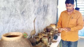 an-archeologist-who-collects-and-exhibits-old-objects