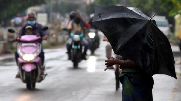 Chance of rain in Tamil Nadu for 3 days