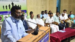 thol-thirumavalavan-was-held-a-meeting-of-vck-district-secretaries