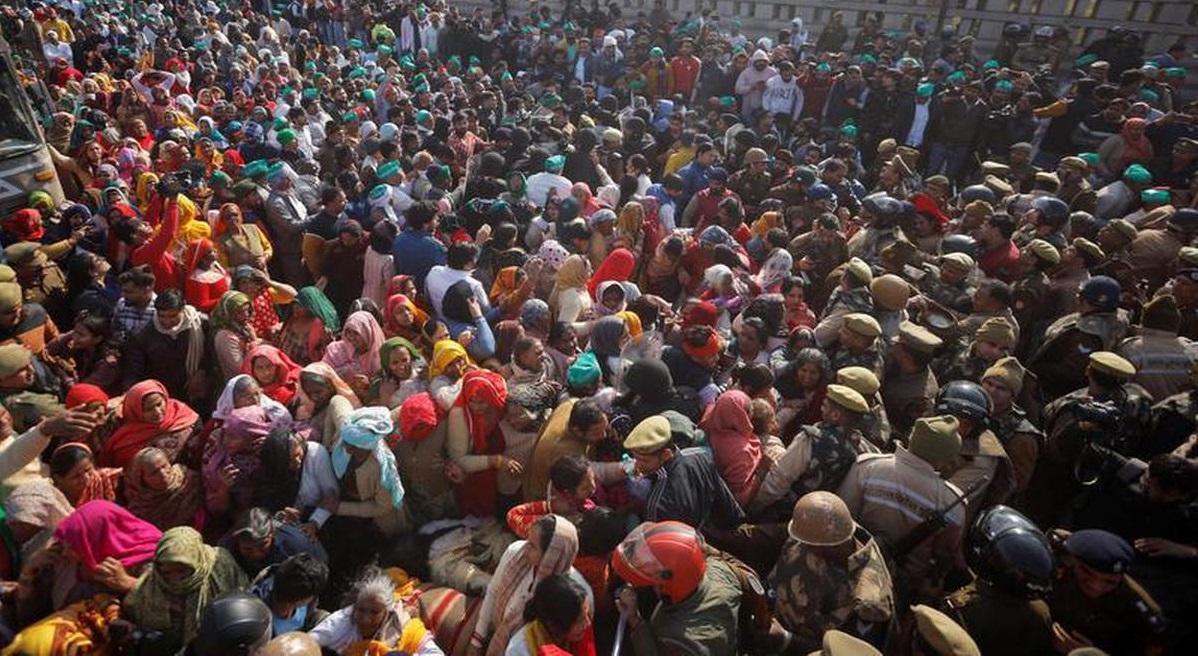 Farmers rally announcement echoes: Haryana border areas closed, internet cut