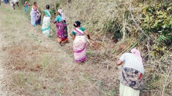 40 KM on Kottapatti Forest Area. Distant Fire Line System