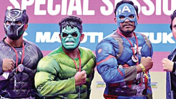 comic con event in chennai for the first time