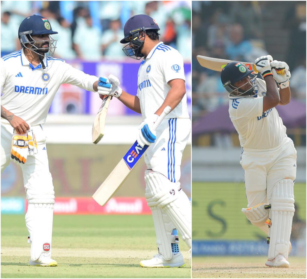 India 326/5 in Rajkot Test – Rohit, Jadeja century;  Fearless play by Sarbaraz Khan
