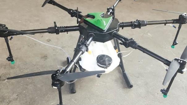 Modern drone to help forest department