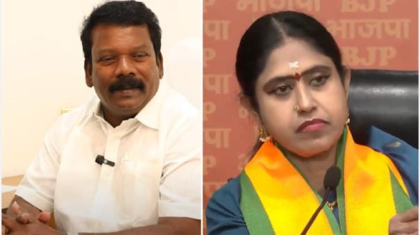 Selvaperunthagai sent a letter to the Legislative Assembly Speaker regarding vijayadharani issue