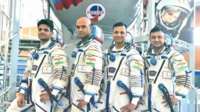 pm-modi-introduced-4-astronauts-who-will-go-to-space-under-gaganyaan-project
