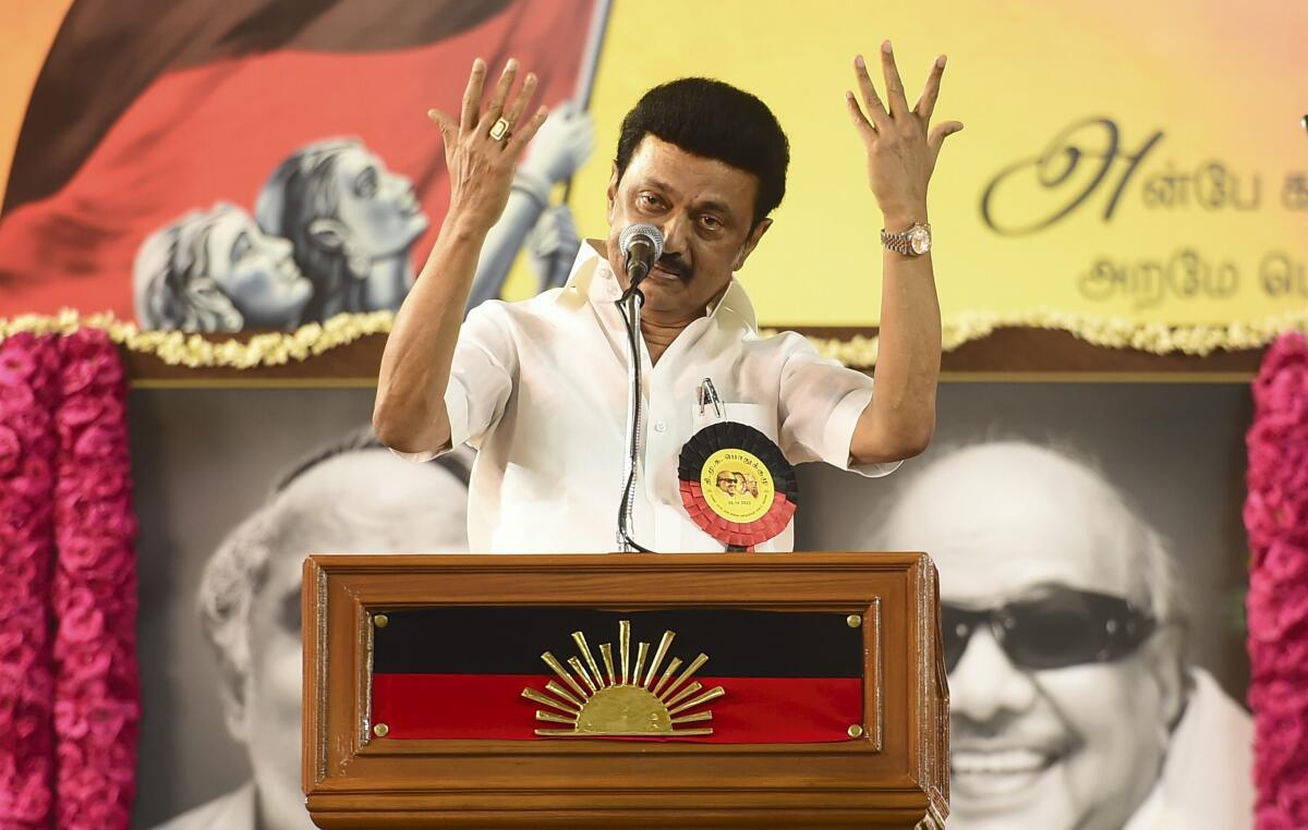 திமுகவை குறை சொல்ல மோடிக்கு எந்தத் தகுதியும் இல்லை” - ஸ்டாலின் கண்டனம் |  "Modi has no right to blame DMK" - Chief Minister Stalin - hindutamil.in