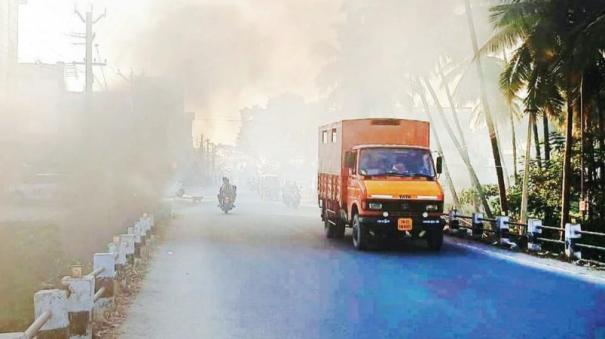 Paambaaru turned into a garbage bin in Bargur