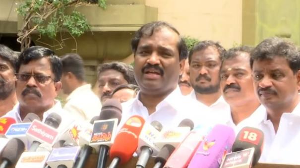 We hope to get the requested constituency - Velmurugan @ DMK alliance