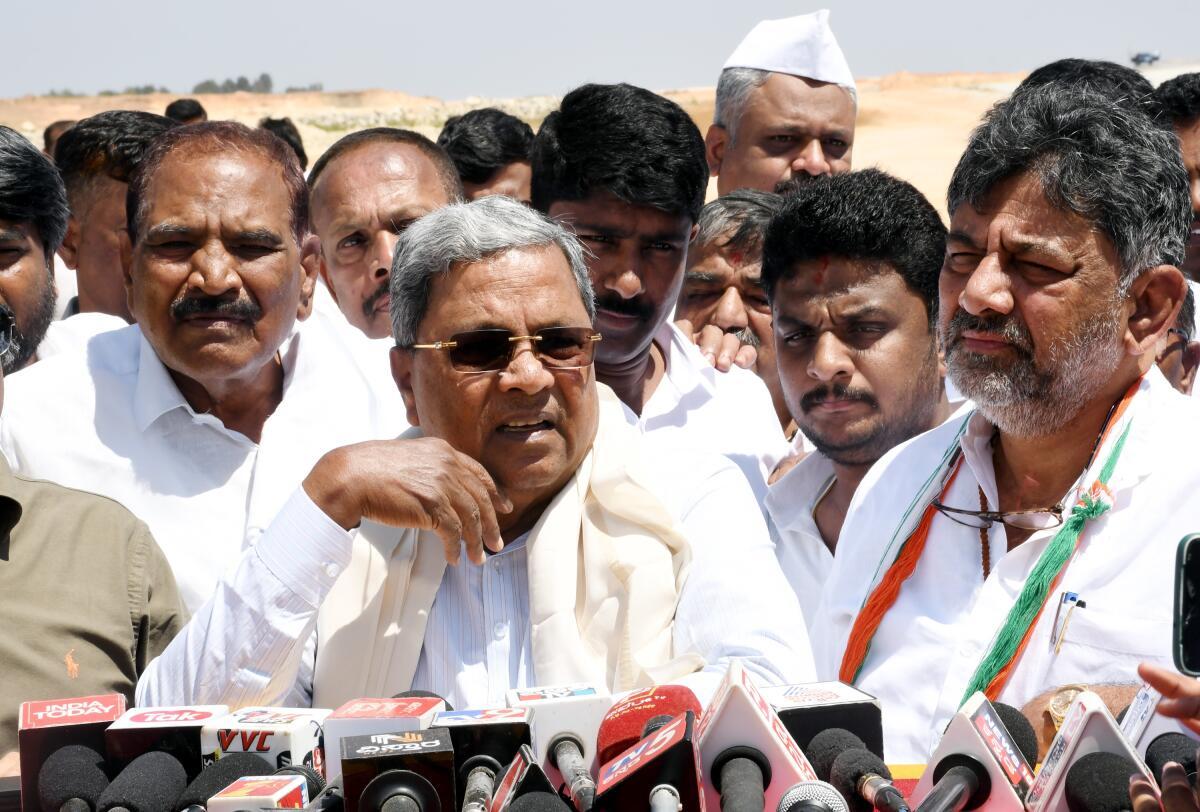 Bangalore blast |  Chief Minister Siddaramaiah in key consultation with top officials