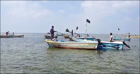 srilankan-fishermen-black-flag-protest