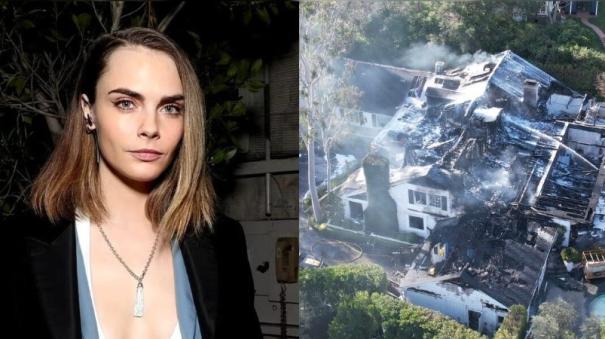 Cara Delevingne LA home destroyed by fire