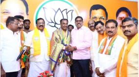 former-ig-chandran-joins-puducherry-bjp-says-didn-t-join-expecting-post