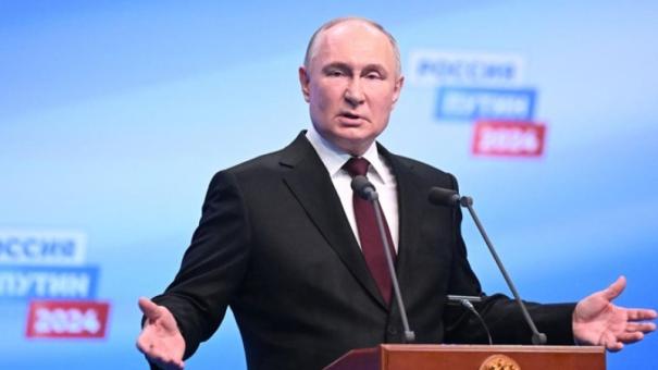 In First Comments After Landslide Win, Putin Warns Of World War 3