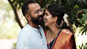 good-night-movie-fame-meetha-raghunath-gets-married-viral-photos