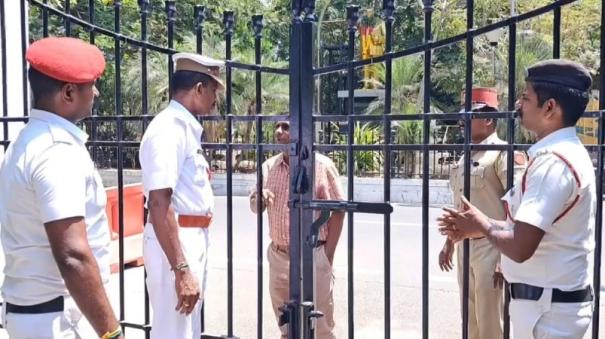 Puducherry Assembly Gates Closed ahead of Parliamentary Elections