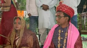 after-17-yrs-in-jail-ashok-mahto-gets-married-at-the-age-for-62-for-lok-sabha-polls