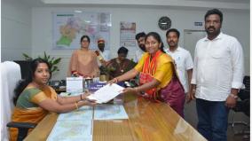 veerappan-daughter-nomination-filed