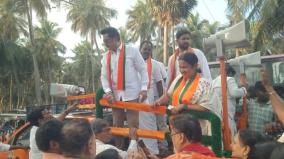 radhika-sarathkumar-election-campaign-at-madurai