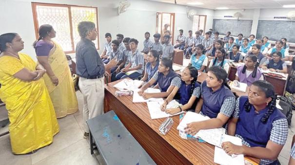 Coaching camp for NEET exam at Pallavaram