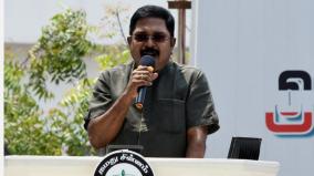 ttv-dhinakaran-slams-government-about-roof-of-a-private-liquor-store-collapsed-in-alwarpet