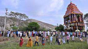 panguni-car-festival-tirupparankundram-devotees-chanting-arokhara