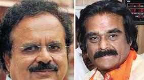 bjp-candidate-meets-sudarshan-nachiappan-congress-trying-to-sway-dissidents