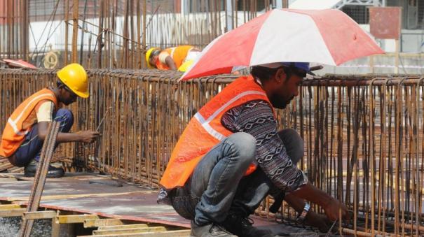 scorching heat work experience of migrant construction workers sharing