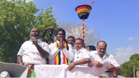 my-mother-give-me-a-seat-to-compete-in-virudhunagar-vijayakanth-son