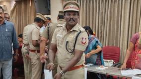 police-and-home-guards-conduct-postal-ballot-at-the-collectorate-in-karur