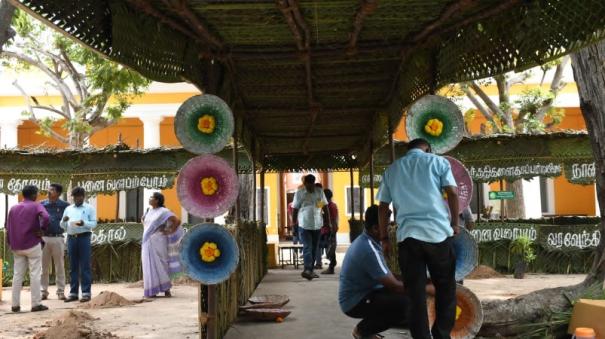 Provision buttermilk polling booths for the voters at Puducherry