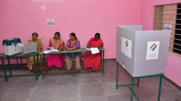 Polling today 102 constituencies in nation including tn ls election First phase