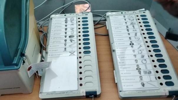 confusion among voters due to changing voting machine at Ramanathapuram