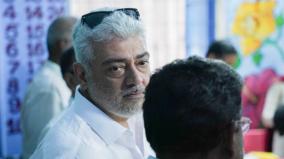 ajith-kumar-cast-his-vote-early