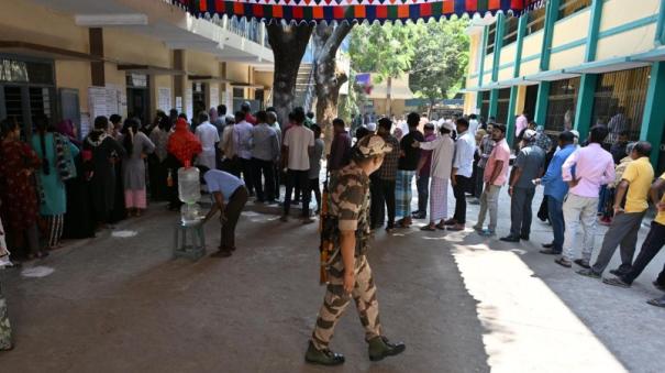 first phase of ls elections went peacefully nearly 72 percent voting in tn