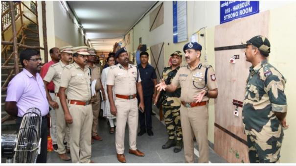 4 layers of security at 3 polling centers in Chennai: COP inspects in person