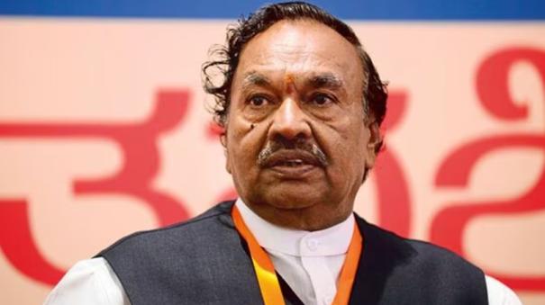 Eshwarappa expelled from the party