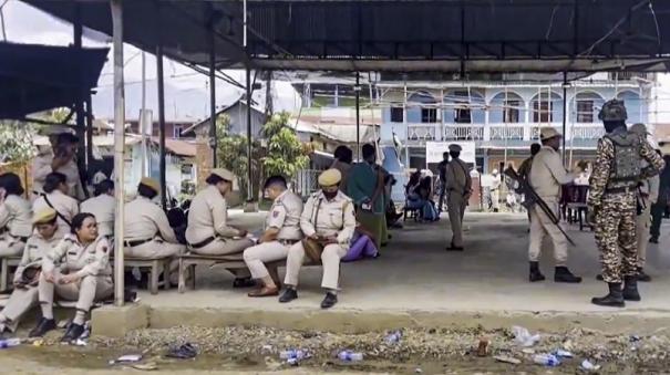 Three blasts reported in Manipur’s Kangpokpi district days before II phase of voting
