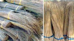 coconut-broom-sold-at-rs-10-per-decline-on-prices-affects-the-livelihood-of-the-poor