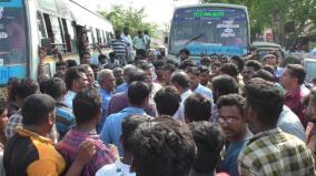 transport-employees-protest-near-virudhachalam