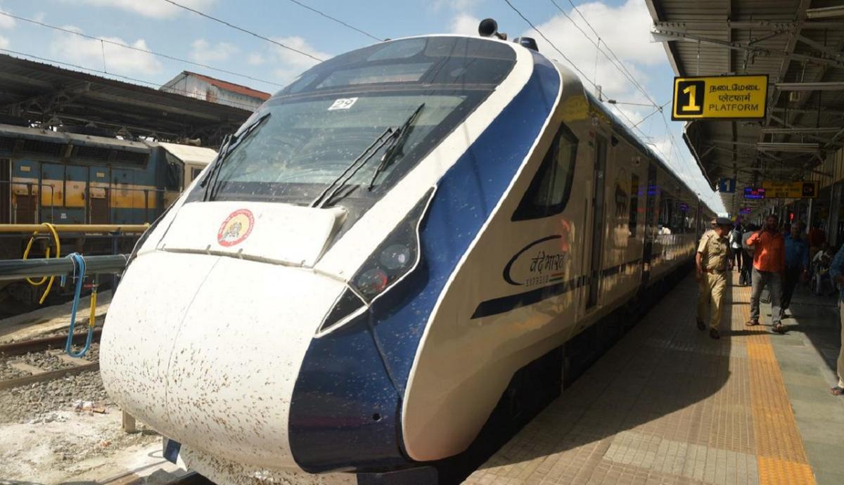 சென்னை - நாகர்கோவில் வந்தே பாரத் சிறப்பு ரயில் சேவை ஜூன் வரை நீட்டிப்பு |  Chennai - Nagercoil Vande Bharat Special Train Service Extended till June -  hindutamil.in