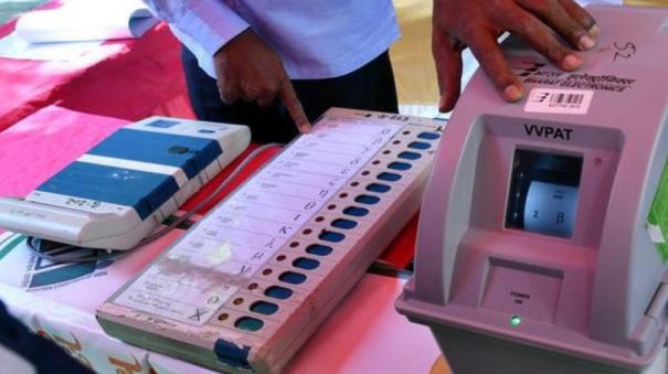 madras high court dismissed case seeking to tally evm votes with vvpat slips