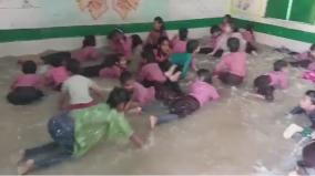 school-turned-a-classroom-into-a-swimming-pool-to-beat-the-heat