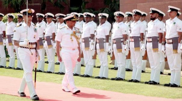 Swaminathan sworn in as Vice Commander of the Navy