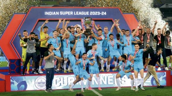 ISL Football Mumbai City FC beat Mohun Bagan won cup