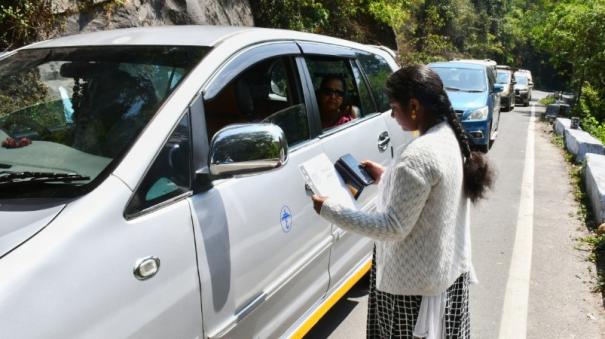 E pass system for vehicles entering Kodaikanal comes into effect