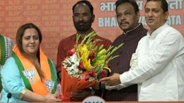 Radhika Khera joins BJP  who quit Congress party recently